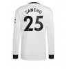 Manchester United Jadon Sancho #25 Bortatröja 2022-23 Långa ärmar